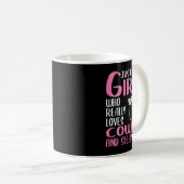 Mug Femme Juste Une Fille Qui Aime Vraiment Les Vaches (Devant droit)