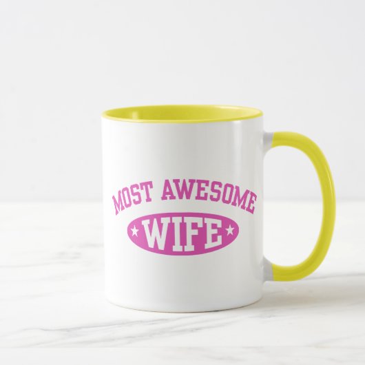 Mug Femme la plus géniale (Droite)