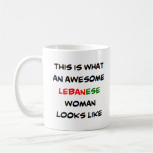 Mug femme libanaise, géniale