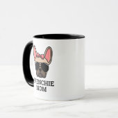 Mug Femme Lumière Fawn Français Bulldog Frenchie Chien (Devant gauche)