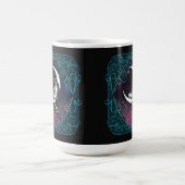 Mug Femme magique vintage Lune (Centre)