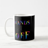 Mug Femme Mains De Résistance Rainbow Statue De Libe (Gauche)
