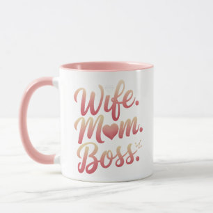 Mug Femme Maman Boss - Les idées cadeaux de la fête de