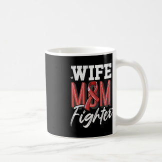 Mug Femme Maman Combattante Cerveau Aneurysme Soutien