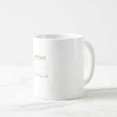 Mug Femme Maman de la princesse d'anniversaire jumeler (Devant droit)