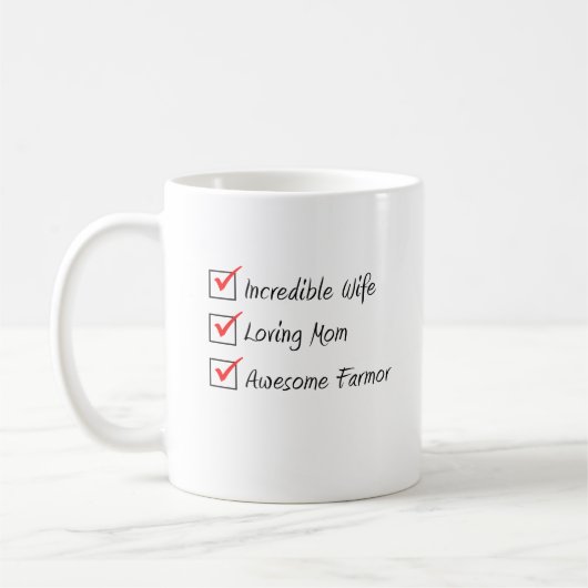 Mug Femme Maman Fermière Femme suédoise (Gauche)