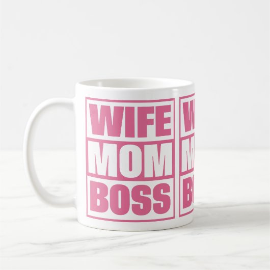 Mug Femme - Maman - Patron (Gauche)