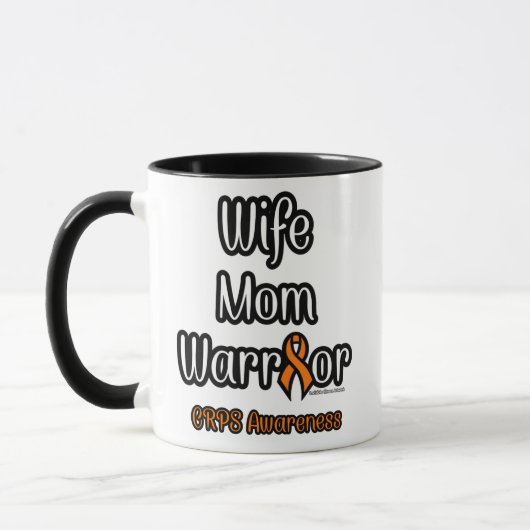 Mug Femme Maman Warrior...CRPS (Gauche)