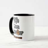 Mug Femme Maman Warrior...CRPS (Devant gauche)