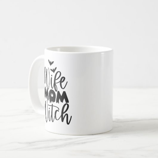 Mug Femme Maman Witch (Devant gauche)