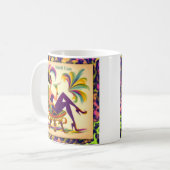 Mug Femme Mardi Gras Martini du milieu du siècle futur (Devant gauche)