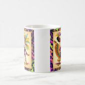 Mug Femme Mardi Gras Martini du milieu du siècle futur (Centre)