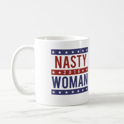 Mug Femme méchante pour le président 2016 -- Ele (Gauche)