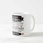 Mug femme mignonne à mari (Devant droit)