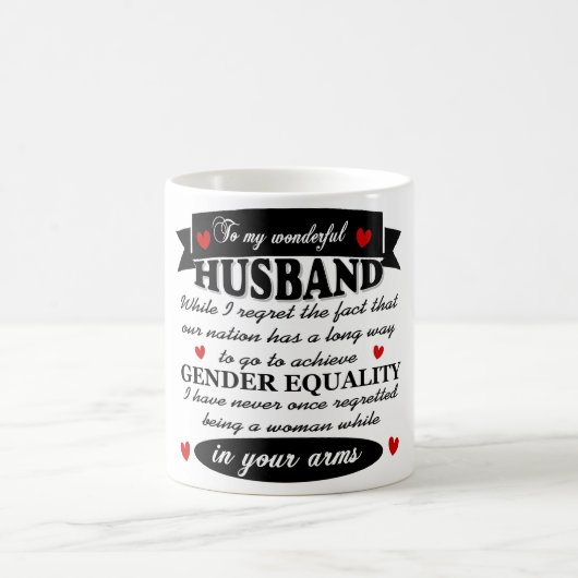 Mug femme mignonne à mari (Centre)