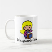 Mug Femme mignonne Politicienne / Intervenant (Gauche)
