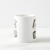 Mug Femme militaire La moitié de mon coeur est déployé (Centre)