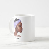 Mug Femme noire (Devant gauche)