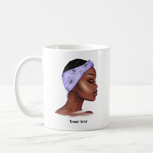 Mug Femme noire (Gauche)