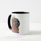 Mug Femme noire Afro (Devant gauche)