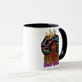 Mug Femme noire Afro (Devant droit)