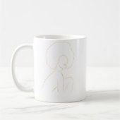 Mug Femme noire Afro (Gauche)