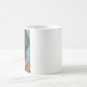 Mug Femme noire avec chat (Centre)