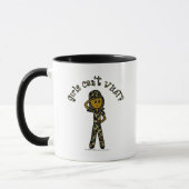 Mug Femme noire de l'armée (Gauche)
