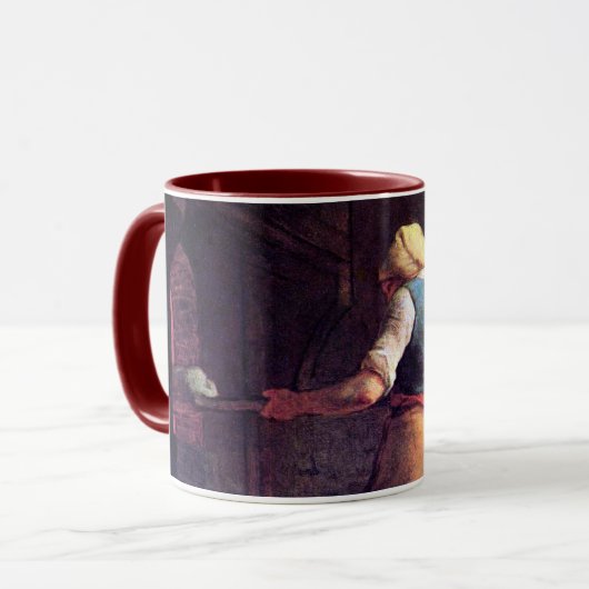 Mug Femme Pain À Cuire, Jean-François Millet (Devant gauche)