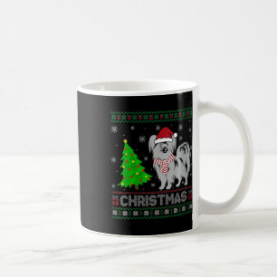 Mug Femme Papillon Chien Xmas Arbre Éclairage Christ l