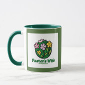 Mug Femme pastorale - Fleurs (Gauche)