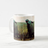 Mug Femme paysanne creuser par Vincent van Gogh (Devant gauche)
