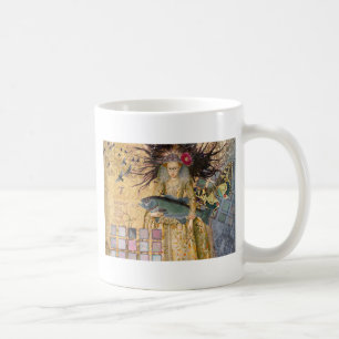 Mug Femme Poissons Vintage Classique Gothique
