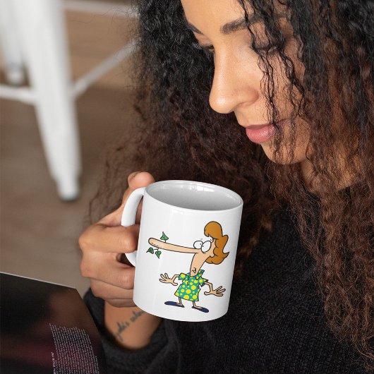Mug Femme Qui A Dit Mensonges
