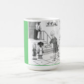 Mug Femme Retraitée Plus Âgée Saut Jouer À Hopscotch G (Centre)