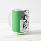 Mug Femme Retraitée Plus Âgée Saut Jouer À Hopscotch G (Devant gauche)