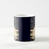 Mug femme rêveuse et chat (Centre)