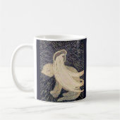 Mug femme rêveuse et chat (Gauche)