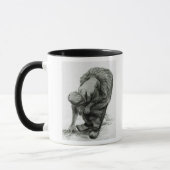 Mug Femme rurale de Vincent van Gogh | glanant, 1885 (Gauche)