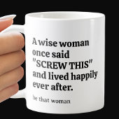 Mug Femme Sassy Wise