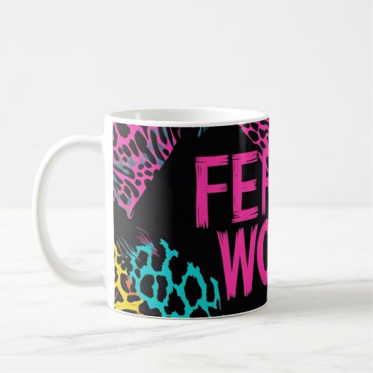 Mug Femme sauvage et féroce (Gauche)