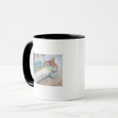 Mug Femme se trouvant sur un banc, 1913 (Devant gauche)