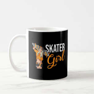 Mug Femme Skater Girl Pour Skateboarder Girl Aimer Sk