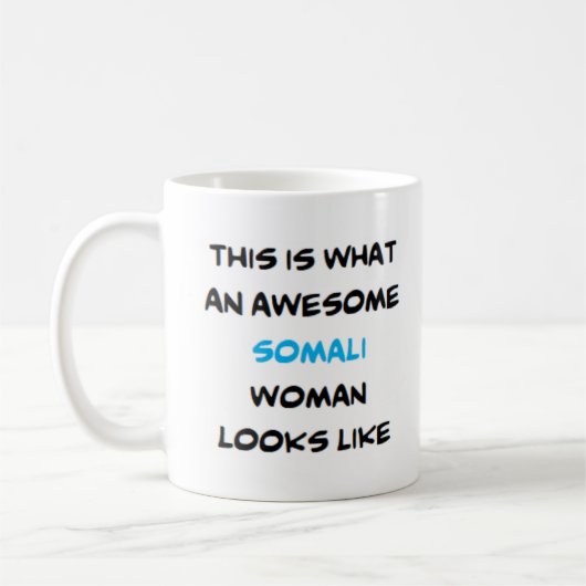 Mug femme somalienne, géniale (Gauche)