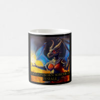 Femme sorcière à nageoires dragonales