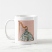 Mug Femme sur l'harpe (Gauche)