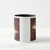 Mug Femme sur un sofa rouge (Centre)