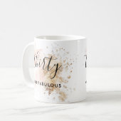 Mug Femme Trente Et Fabuleux 30e Anniversaire (Devant gauche)