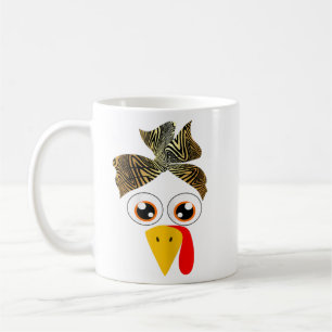 Mug Femme Turquie Face Leopard Headband Awesome mignon
