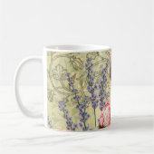 Mug Femme victorienne florale rose Régence (Gauche)